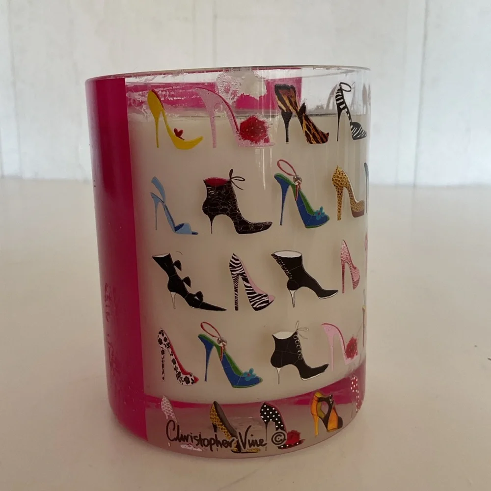 Vintage Christopher Vine Design Australia Shoe Fashionista Soy wax Candle NWOT